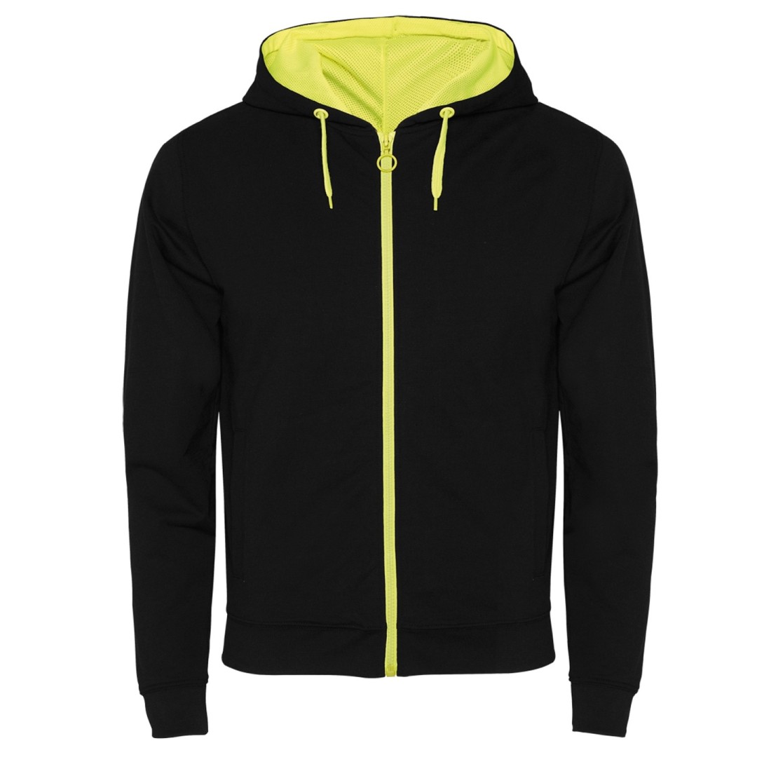 Sudadera Felpa Capucha Combinada Hombre FUJI