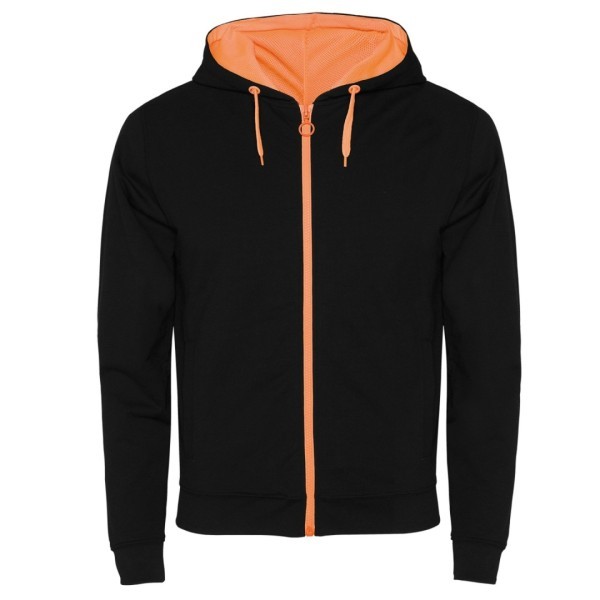 Sudadera Felpa Capucha Combinada Hombre FUJI