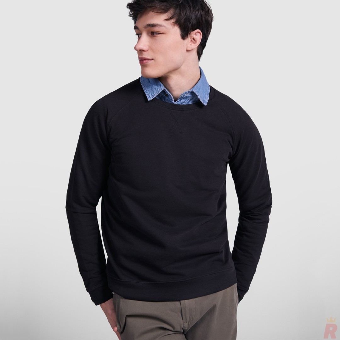 Sudadera Hombre Manga Ranglán 100% Algodón...