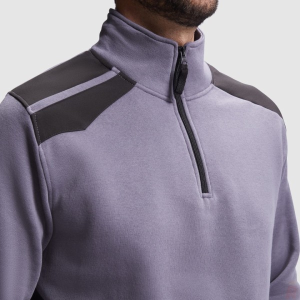Sudadera Laboral Combinada Cuello Alto Hombre MAVERICK