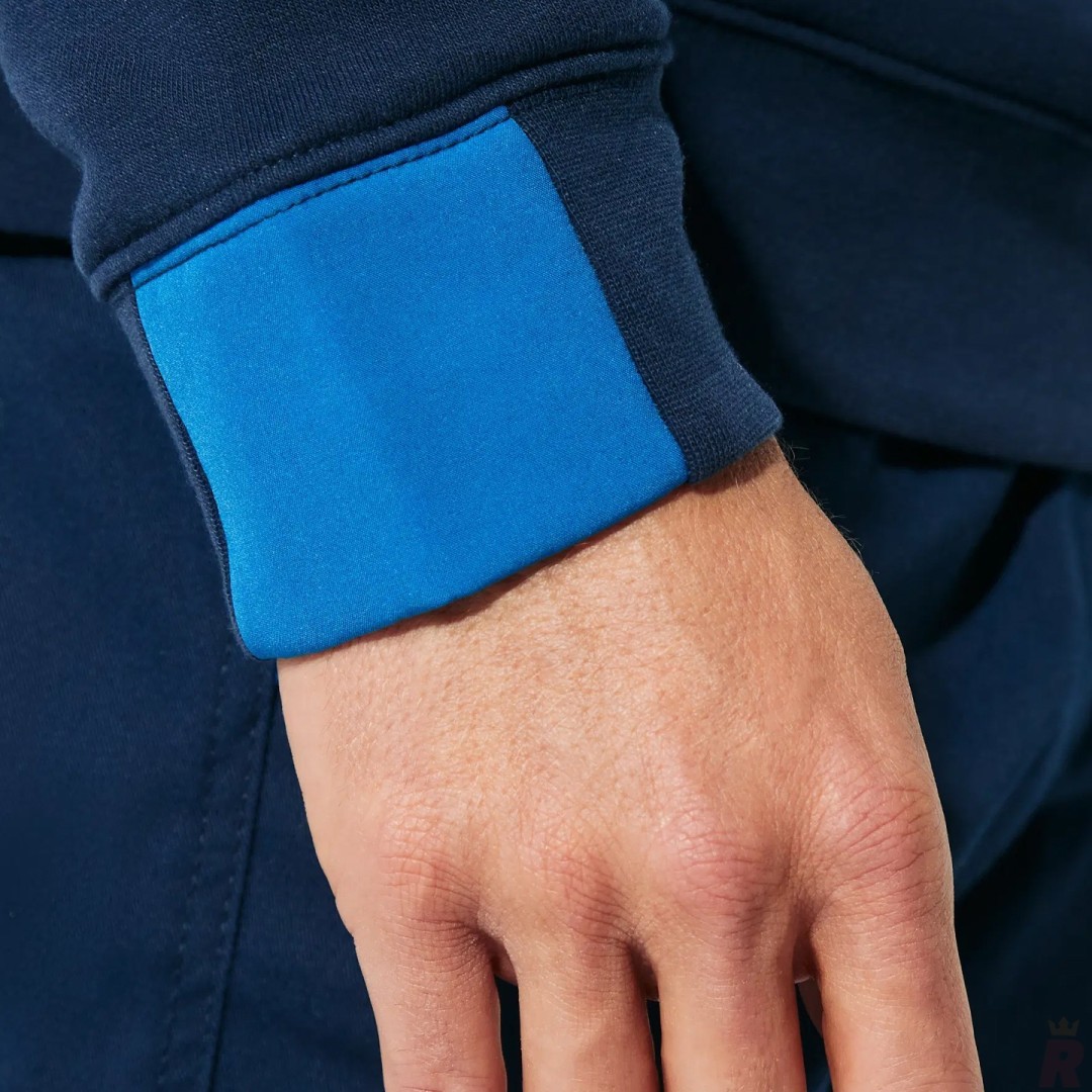 Sudadera Laboral Combinada Cuello Alto Hombre...