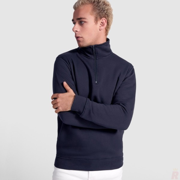 Sudadera Laboral Hombre Media Cremallera ANETO