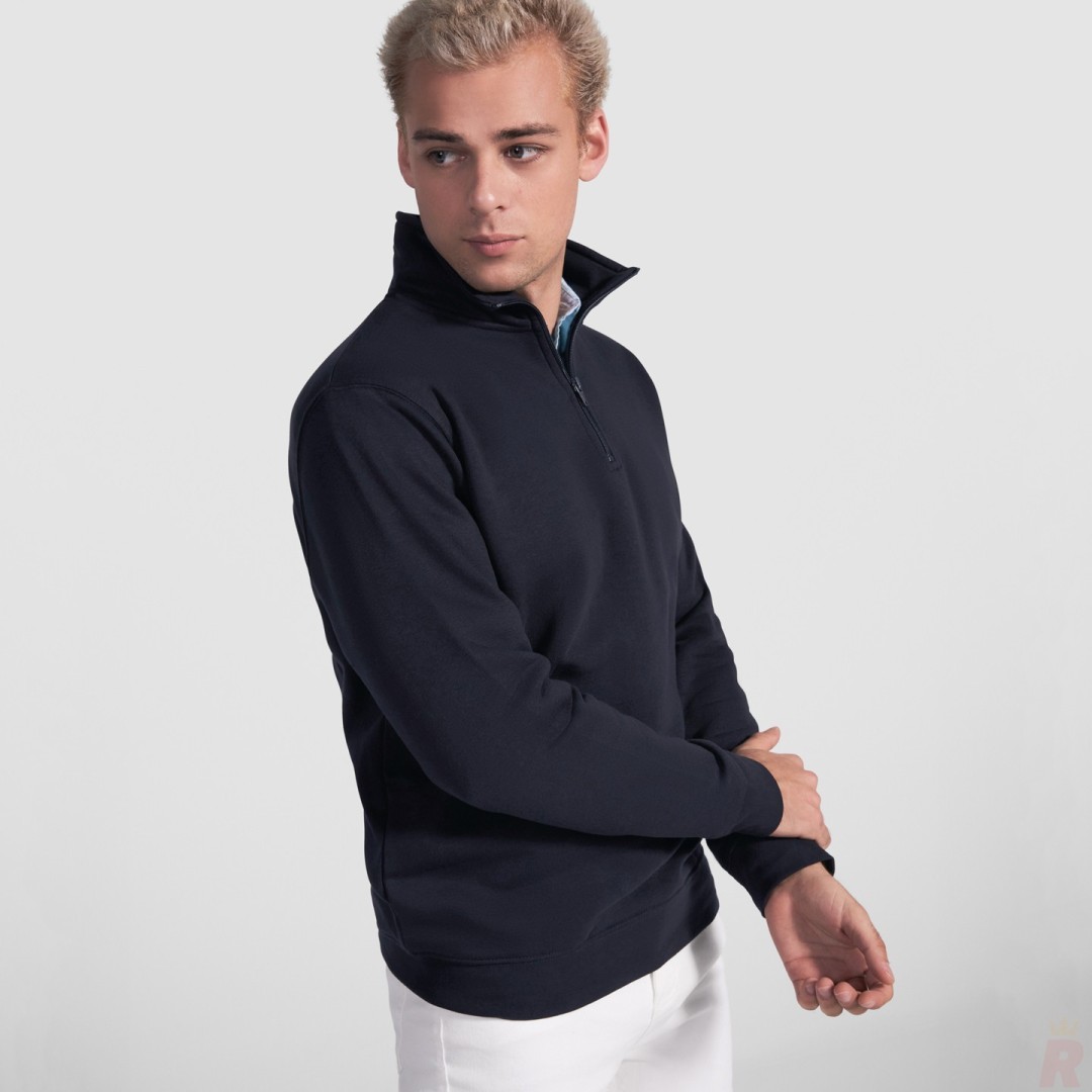 Sudadera Laboral Hombre Media Cremallera ANETO