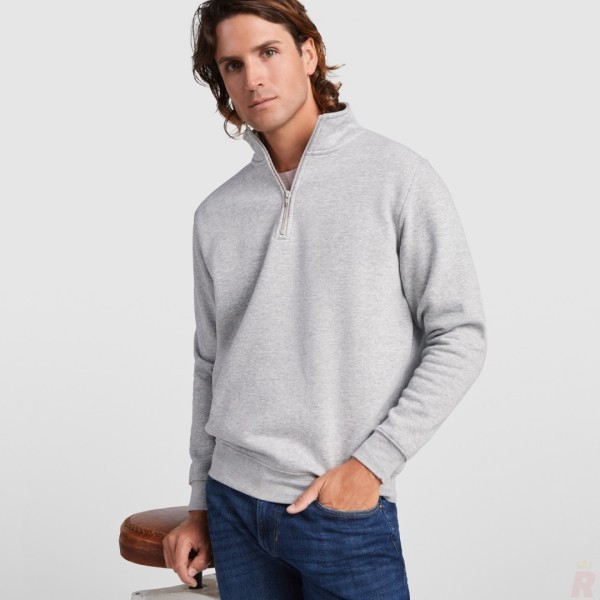 Sudadera Laboral Hombre Media Cremallera ANETO