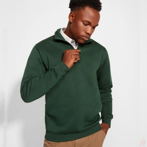 Sudadera Laboral Hombre Media Cremallera ANETO