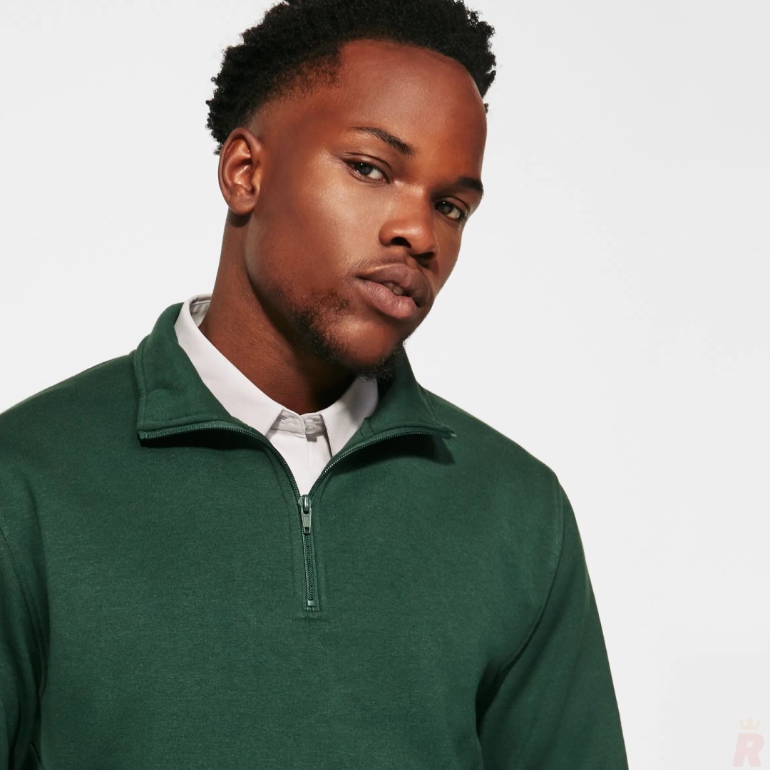 Sudadera Laboral Hombre Media Cremallera ANETO