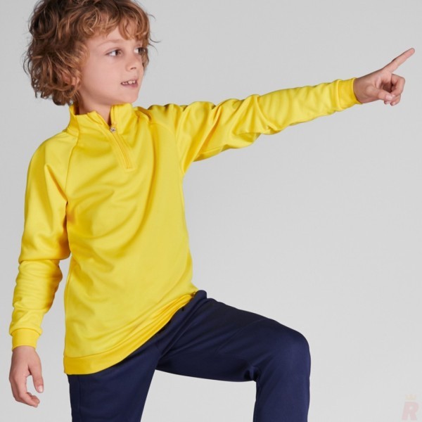 Sudadera Técnica Deportiva Infantil Media Cremallera EPIRO