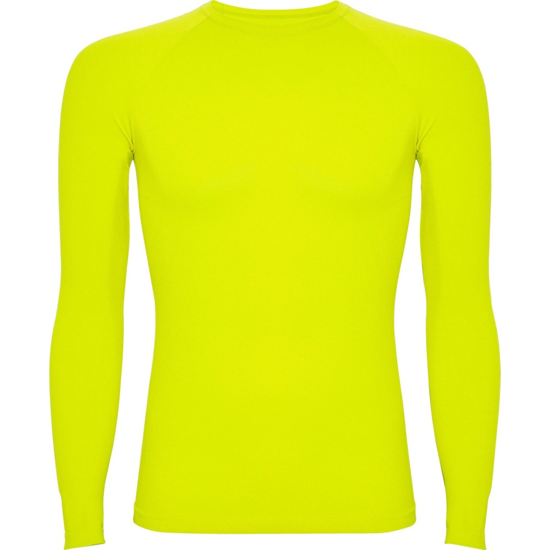 Camiseta Térmica Adulto Unisex PRIME Lima Punch - Talla XL/2XL - CA036572235 - Ref. R-0365 Roly