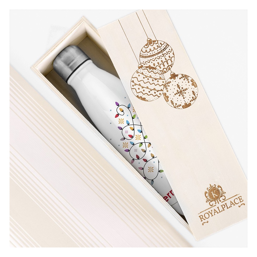 Caja para botella Cedar