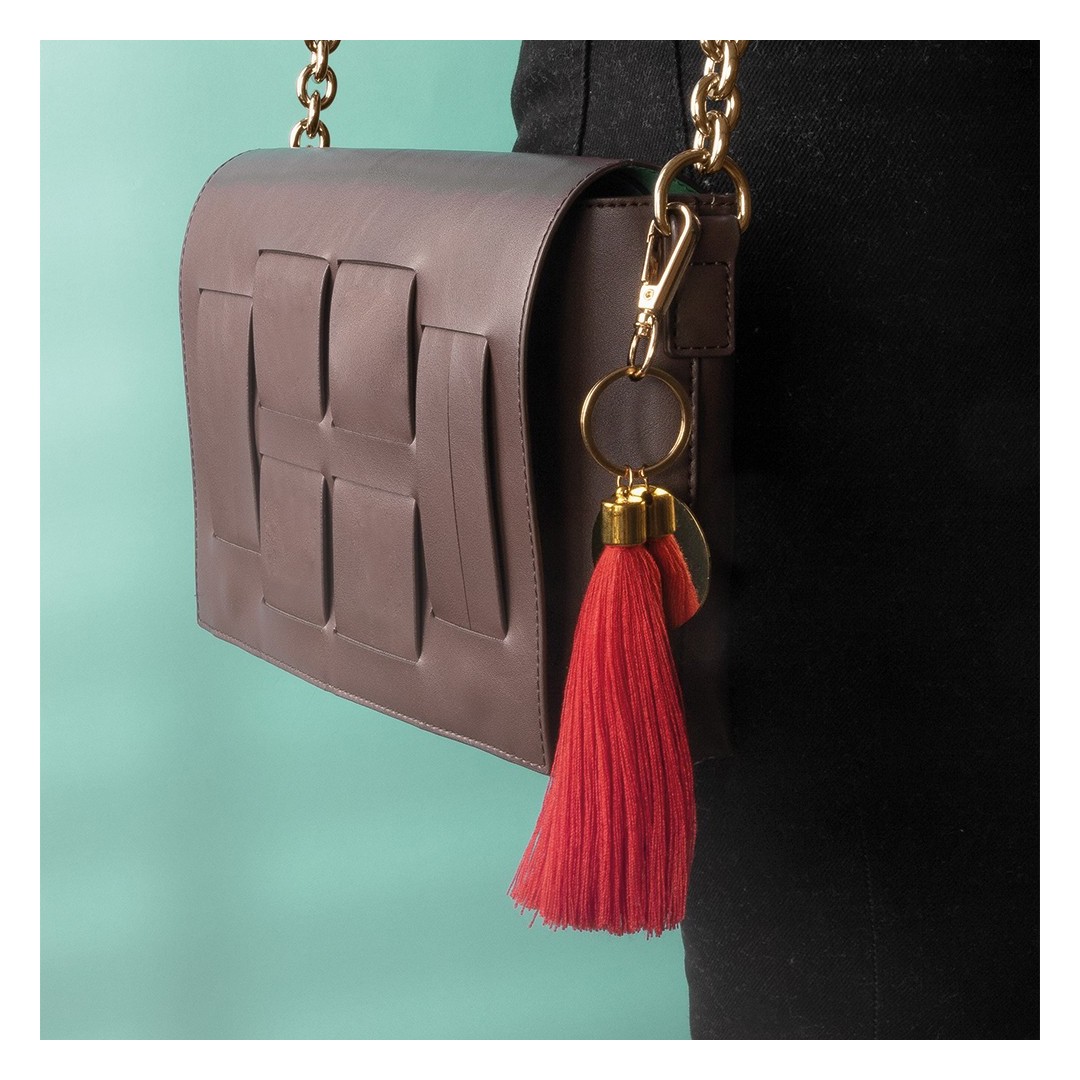 Llavero Long Pom-Pom