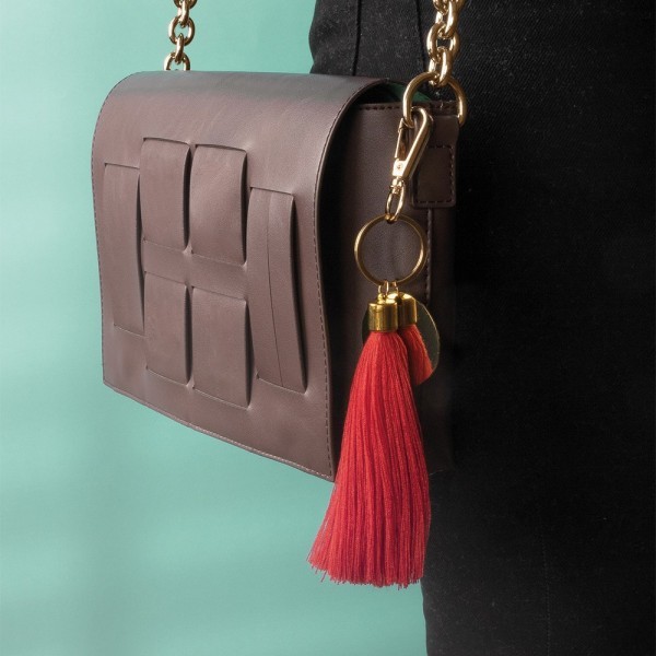 Llavero Long Pom-Pom