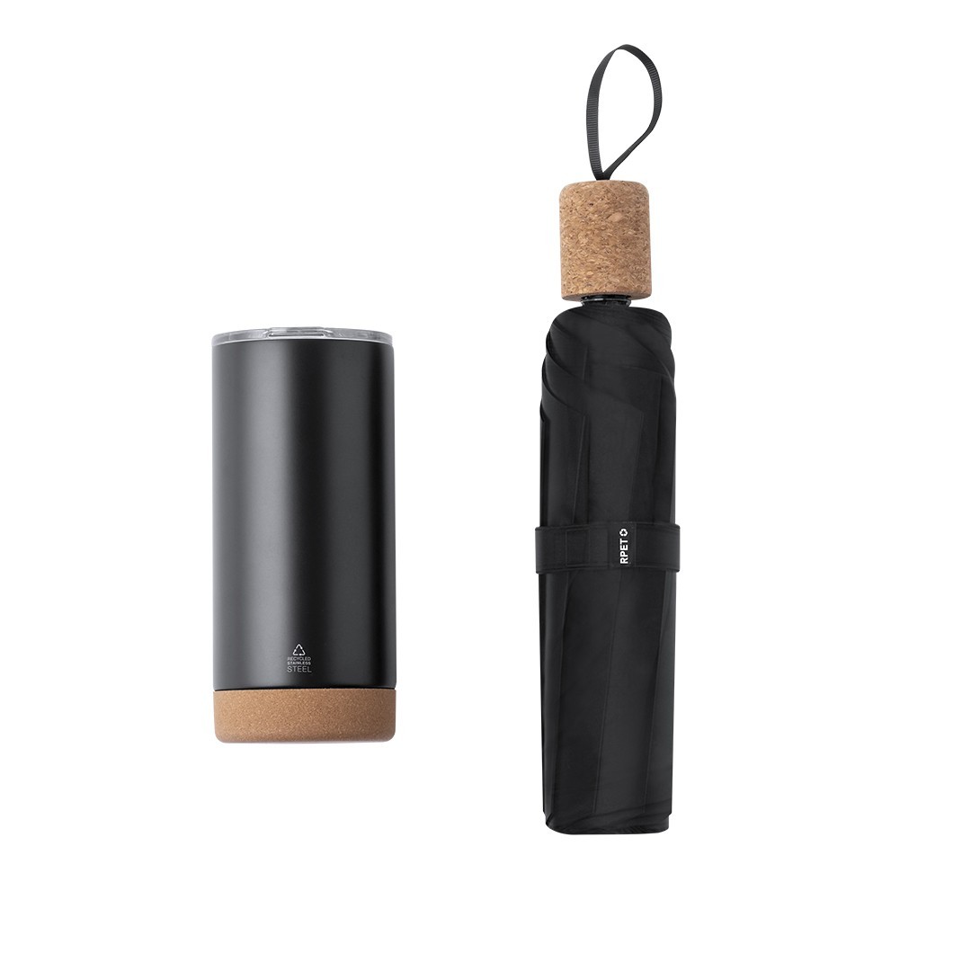 Set Neolux - Vaso térmico y paraguas