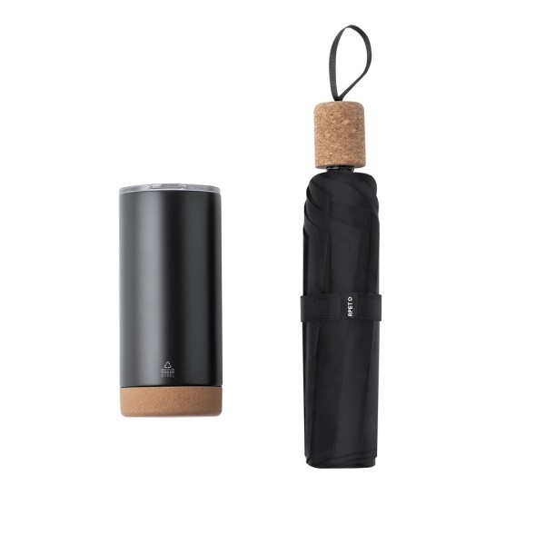 Set Neolux - Vaso térmico y paraguas