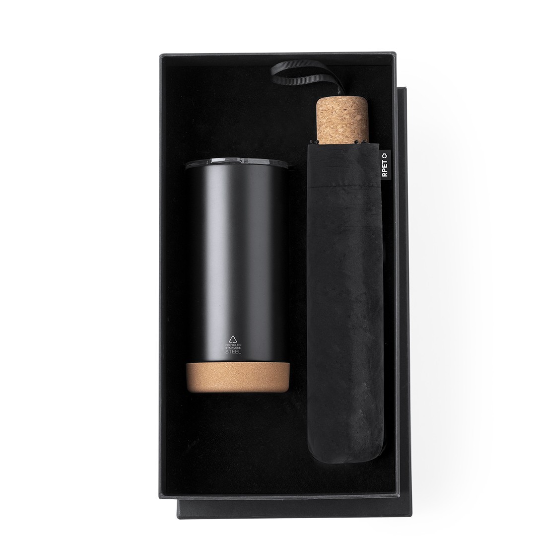 Set Neolux - Vaso térmico y paraguas