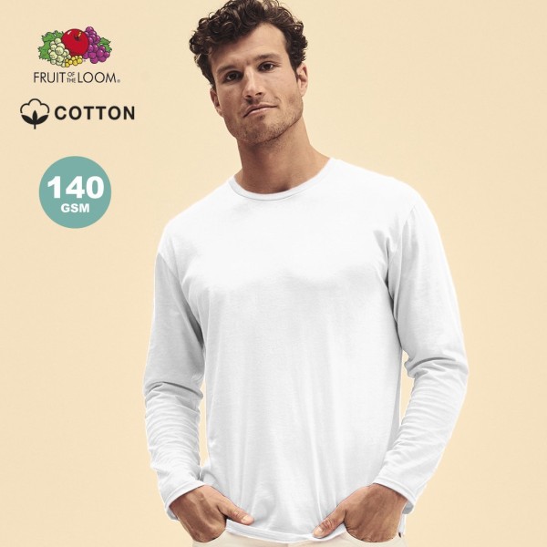 Camiseta Adulto Blanca Iconic Long Sleeve T - 1322BLAS - 1322 MKT