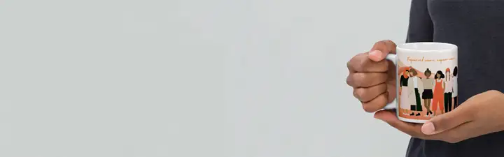 Tazas promocionales con logotipo