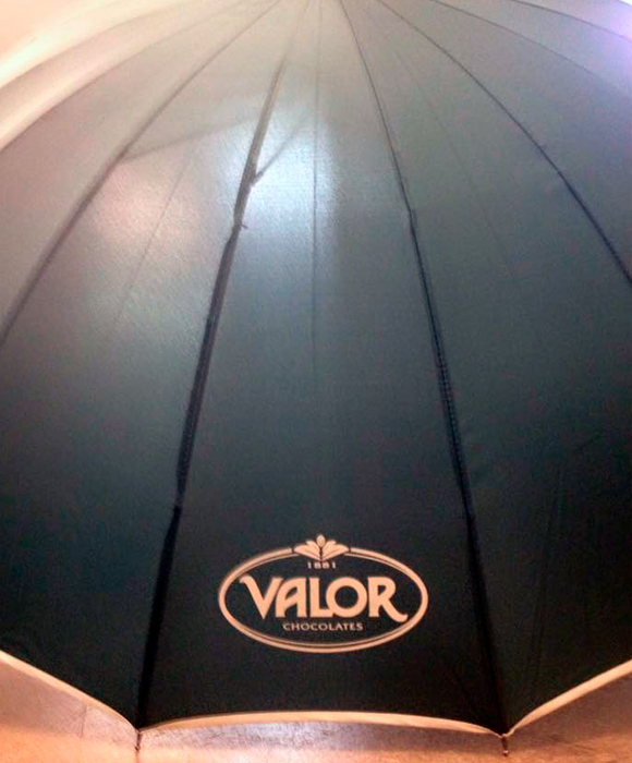 Paraguas Chocolates Valor